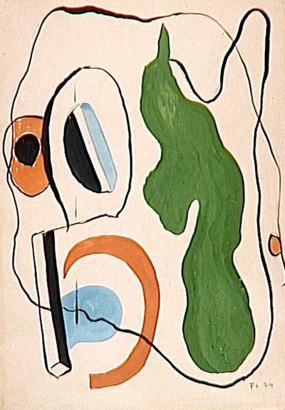 Abstract Composition Fernand Leger